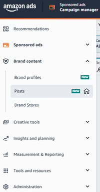 Navigate to Posts Tool