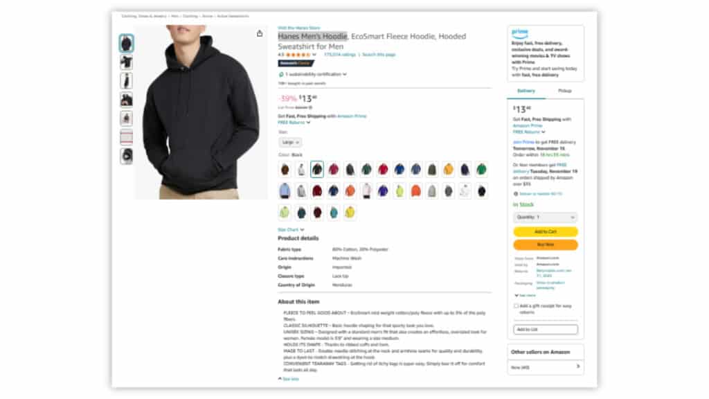 Best selling products on amazon - hoodie