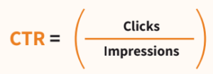 CTR formula